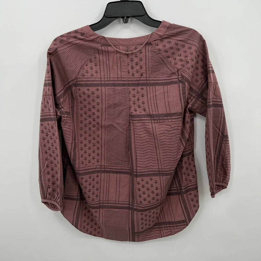 PrAna Women's Elena Top in Dark Mauve Size XS - Picture 5 of 5